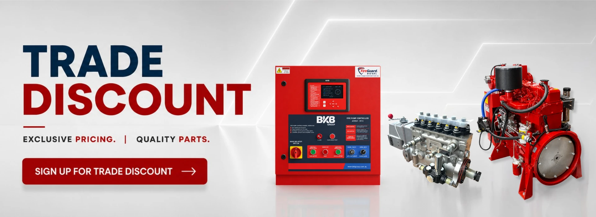 Trade Discount Banner